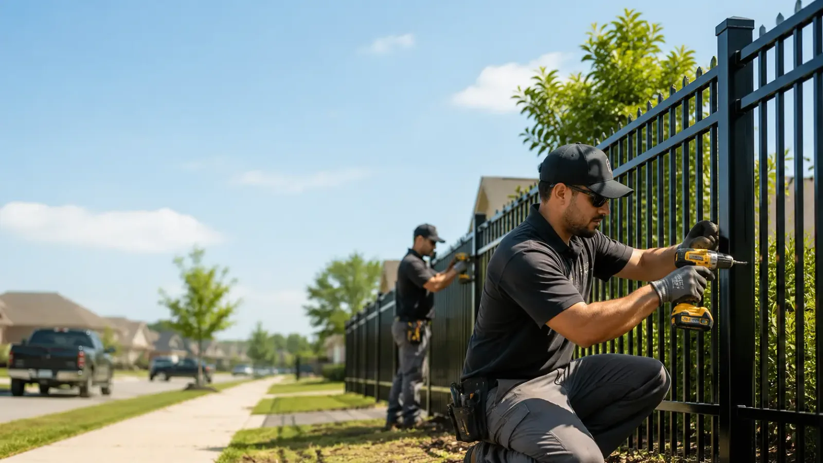 Metal Fence Installation in Camden, SC